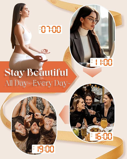 Sunny Hair Nano Bead Hair Extensions Human Hair Invisible Nano Extensions Human Hair Balayage Medium Brown to Platinum Blonde Nano Tip Hair Extensions Real Human Hair 22inch 50g