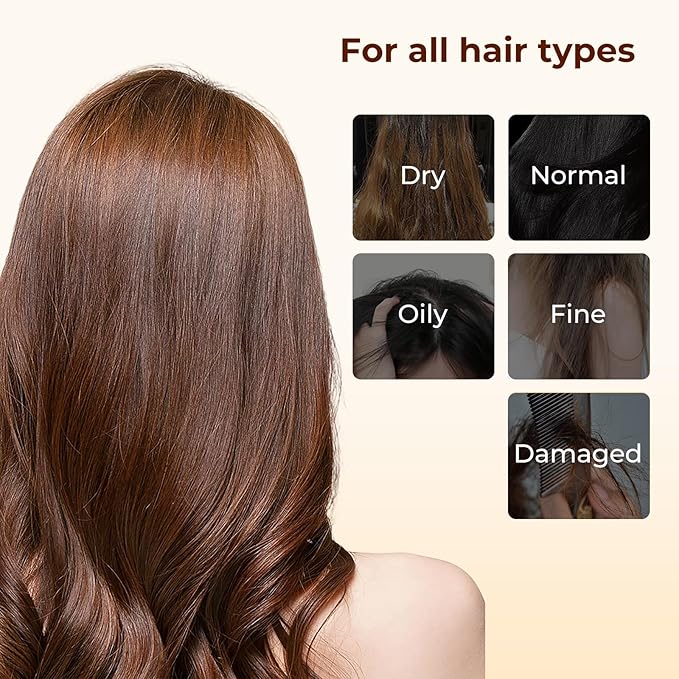 Ginger Shampoo with Zingiber Officinale Root, Preventing Hair Loss, for Men & Women, Scalp Therapy, 10.15 Fl Oz Each, Pack of 2