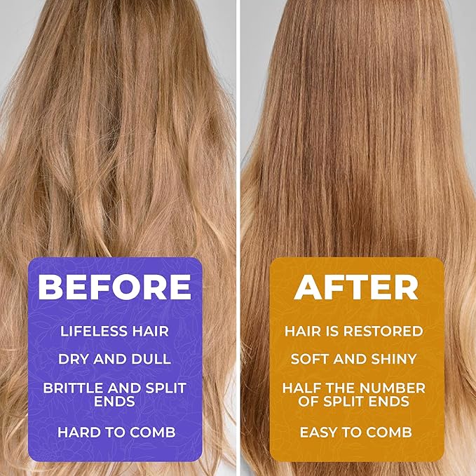 VAO Deep Conditioning Hair Mask for Damaged Hair – Intensive Hydrating Hair Treatment with Argan Oil, Shea Butter, Keratin, Hyaluronic Acid – Deep Conditioner for All Hair Types – 11.8 Fl Oz