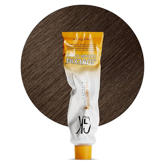 GK HAIR Global Keratin Professional Hair Color Cream Tube (3.4 Fl Oz/100ml) Nourishing & Cleansing Colors for Styling High Performance Long Lasting Permanent Natural Toner Dye