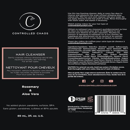 Controlled Chaos Hair Moisturizer for Curly Hair - Paraben & Sulfate Free, Moisturizes & Defines Extra Dry, Curly & Coarse Hair, Leave-in Hair Conditioner - 8 oz