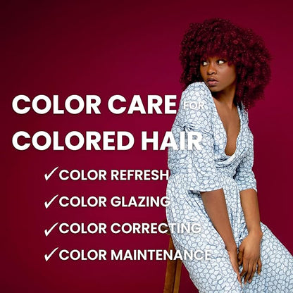 Cherry Hydrating Color Depositing Shampoo - Brighten & Tone Faded Hair, Semi-Permanent Tint, Prevents Fade for Color-Treated Hair, 8.5 Oz.