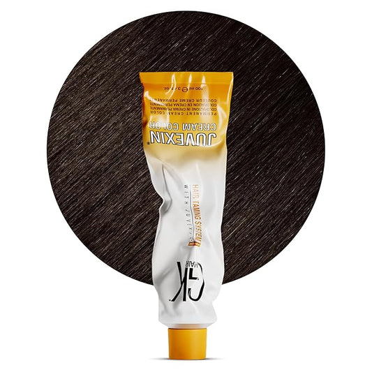 GK HAIR Global Keratin Professional Hair Color Cream Tube (3.4 Fl Oz/100ml) Nourishing & Cleansing Colors for Styling High Performance Long Lasting Permanent Natural Toner Dye