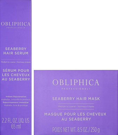 Obliphica Expect Perfection Sleek & Smooth Seaberry Collection - Unleash the Power of Effortlessly Sleek and Smooth Hair, Radiating with Health, Elegance, and Unmatched Brilliance.