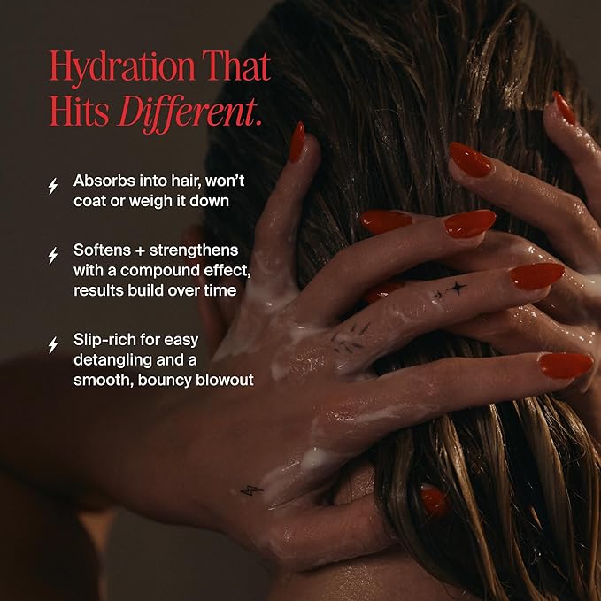 Finish Me Lightweight Slip Conditioner - Sulfate-Free Moisture & Detangler - Hibiscus & Passionfruit Oil Blend - Lightweight Formula for All Hair Types
