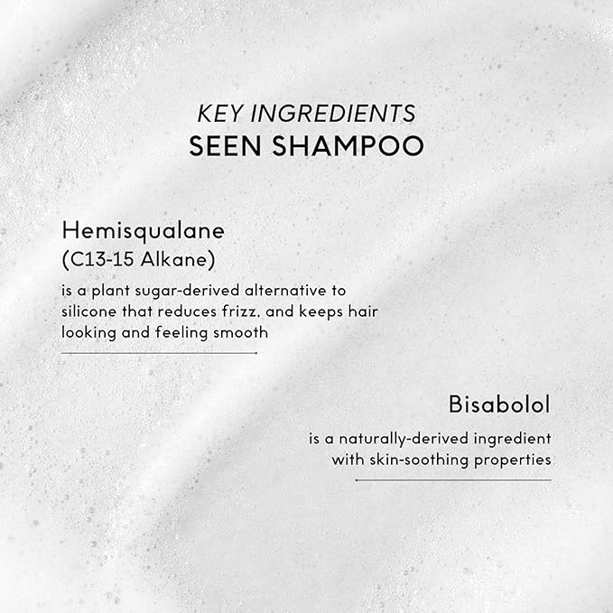 SEEN Shampoo & Conditioner Bundle, Fragrance-Free - Non-Comedogenic & Sulfate-Free Hair Care - Dermatologist-Developed, Safe for Sensitive, Eczema & Acne-Prone Skin