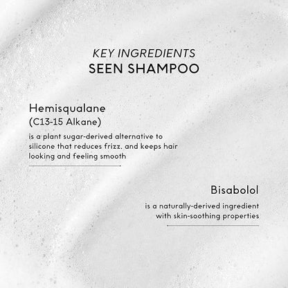 SEEN Shampoo & Conditioner Bundle - Scented, Non-Comedogenic & Sulfate-Free Hair Care - Dermatologist-Developed, Safe for Sensitive & Acne-Prone Skin
