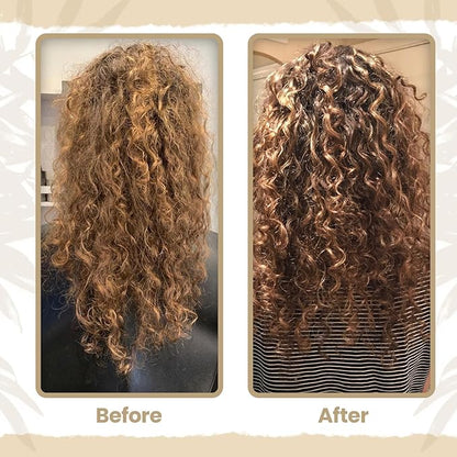 Daily Leave-in Detangler & Moisturizer for Dry, Tangle-Prone, Matted, Frizzy Hair | Adds Shine & Heat Protection with Vitamin B5 | Suitable for All Hair Types, Sulfate & Silicone-Free.