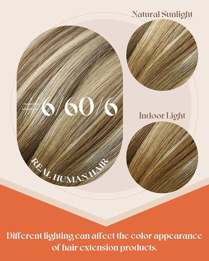 Sunny Hair Long I Tip Hair Extensions Brown Ombre Itips Human Hair Extensions Soft Pre Bonded Hair EXtensions Real Human Hair 22inch 50g