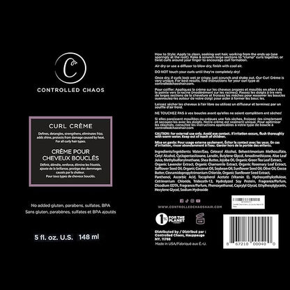 Controlled Chaos Hair Moisturizer for Curly Hair - Paraben & Sulfate Free, Moisturizes & Defines Extra Dry, Curly & Coarse Hair, Leave-in Hair Conditioner - 8 oz