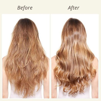 Leave-In Hair Oil with Frankincense & Lavender – Natural Essential Oil Aroma, Intensive Hydration & Frizz Control for Dry & Damaged Hair – Lightweight No-Rinse Oil, 3.4 fl oz (100ml)
