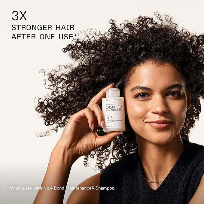 Olaplex No. 3 Hair Perfector Repairing Hair Treatment, Concentrated for Dry Damaged Hair, Repairs & Strengthens All Hair Types, 8.5 fl oz