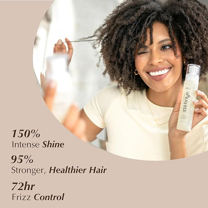 320Pure Lustre Argan Oil For Hair 4oz Pump, Aceite de argán para el cabello, Argan Oil Hair Treatment with Pure Argon for Color-Treated, Damaged, Dry, Straight and Curly