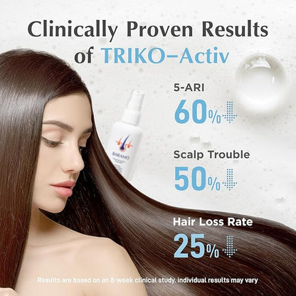 Mild Scalp Tonic for Anti-Hair Loss & Regrowth, DHT Blocker Serum Spray for Thickening, Nourishing Scalp & Hair for Men & Women, Dry, Sensitive Scalp Treatment - Sulfate & Paraben Free