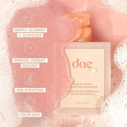 DAE Hair Desert Detox Clarifying Shampoo Full Size 10oz