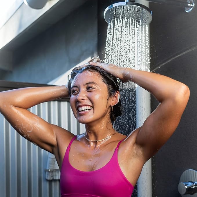 TRIHARD Swim Shampoo | Chlorine & Salt Water Removal for All Swim Lovers | SLS-Free, Color-Safe, Vegan Daily Hair Cleanser