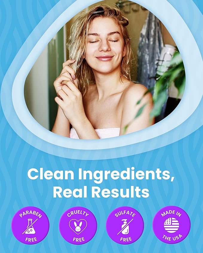 Reflect HշO Swim Conditioner - Moisturizing & Strengthening Swim Hair Care Conditioner for Damaged Hair - Sulfate-Free Chlorine Hair Protection with Rosemary & Vitamin E for Fresh, Hydrated Hair - 8oz