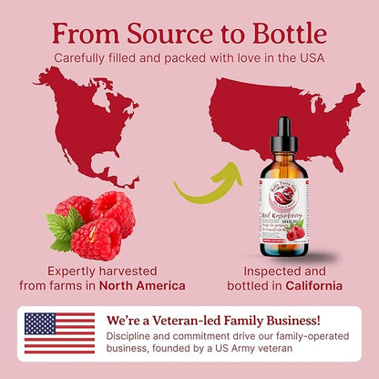 Bella Terra Oils - Red Raspberry Seed Oil 4oz - Pure Cold-Pressed Alchemy, Abundant in Ellagic Acid & Omega Fatty Acids, Nature's Gift for Beautiful Skin