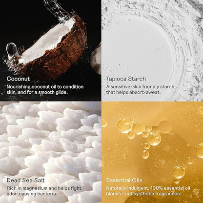 Each & Every Aluminum Free Deodorant for Men & Women - All Natural Deodorant for Sensitive Skin, EWG Verified - Clean, Baking Soda-Free, Plant-Based Fragrance, Unscented Fragrance-Free, 2.5oz