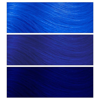ALOXXI InstaBoost BLUE Color Depositing Conditioner Mask – Instant Temporary Hair Color Dye - Hair Color Masque for Deep Conditioning (True Blue), 6.8 Fl Oz