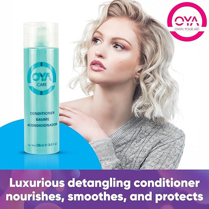 OYA Care R.O. Hair Conditioner 236 ml Daily Hair Conditioner for Damaged Dry Hair - Nourishing Sulfate Free Conditioner - Hydrating Lightweight Conditioner for Normal and Color Treated Hair