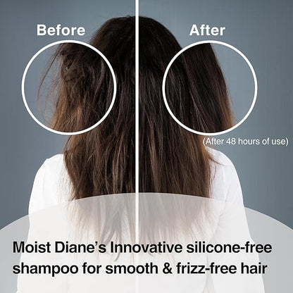 Moist Diane Anti Dandruff Conditioner for Oily Hair Women & Men, Itchy Scalp Treatment by Argan Oil, Tea Tree, Mint, Rosemary & Ginger, Keratin Hair Treatment from Japan, FREASH & HYDRATE 15.2 Fl Oz
