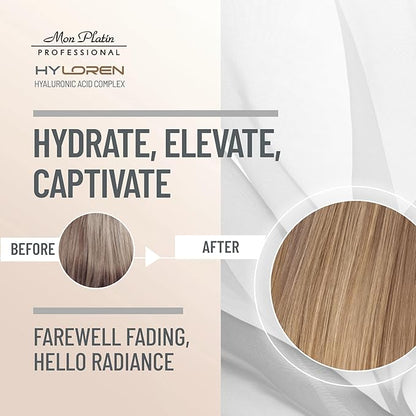 Mon Platin Hair Mask & Spray Bundle – Deep Conditioning & Heat Protection for Dry, Color-Treated Hair