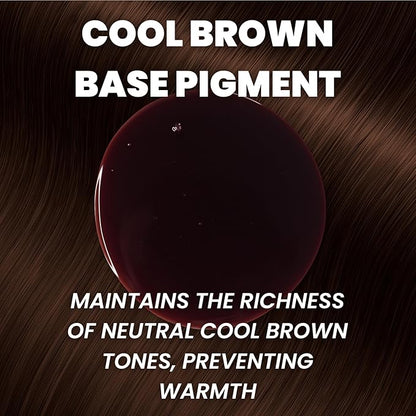 Cocoa Hydrating Color Depositing Shampoo - Infused with Keratin & Collagen to Repair Dry & Damaged Hair - Eliminates Color Fade, 33.8 Oz