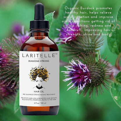 Organic Hair Loss Prevention for Men & Women 4 oz | Prevents Hair Shedding, Promotes New Healthy Hair Growth & Scalp Health | Rosemary, Lemongrass, Ginger & Cedarwood | GMO-free. Vegan