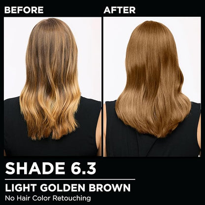 Garnier Hair Color Olia Ammonia-Free Brilliant Color Oil-Rich Permanent Hair Dye, 6.3 Light Golden Brown, 1 Count (Packaging May Vary)