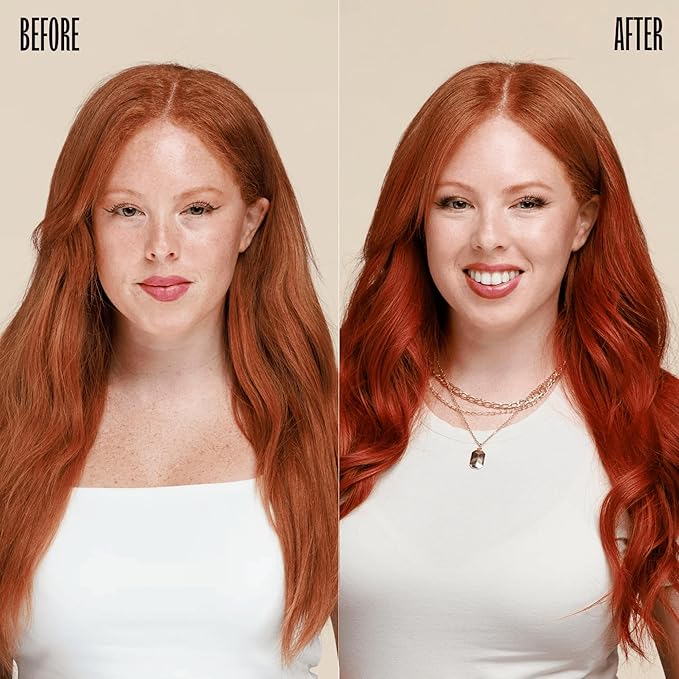 oVertone Daily Color Depositing Conditioner for Dyed & Natural Hair - 4.5oz Temporary Coloring with Shea Butter & Coconut Oil - Refresh Color & Prevent Fading - Vegan & Cruelty-Free, Golden Copper