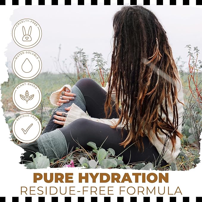 Dollylocks Conditioning Oil - Plant-Based & Residue-Free Moisturizing Scalp & Dreadlock Oil, pH Balanced, Vegan (Dreadshop Scent, 4oz)
