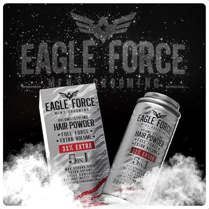 Immortal NYC Eagle Force Volume & Styling Powder - 33% MORE (1 Oz), Max Strong Hold, Natural Matte Dry Look - Residue-Free for All Hair Types