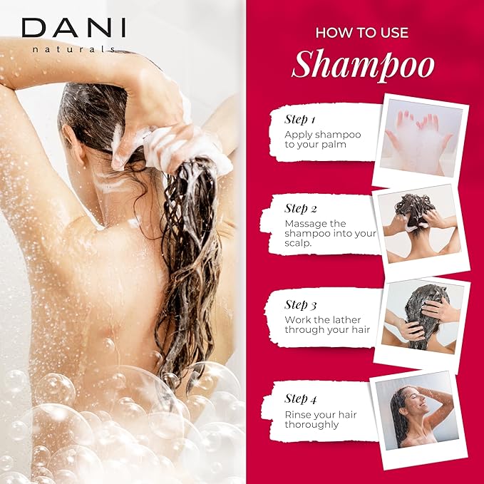 Naturals Shampoo - Citrus Rose Scent is a sulfate-free, vegan, and organic shampoo that deeply moisturizes and nourishes all hair types, including color-treated hair