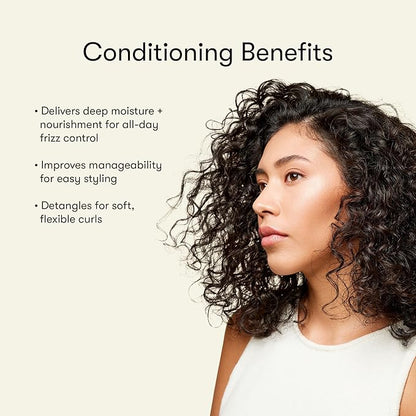 Leave-In Conditioner, for Deep Moisture, Detangling, Frizz Control, Weightless Shine, and All Hairy Types & Textures, 32 FL Oz