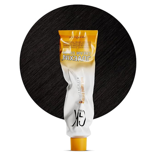 GK HAIR Global Keratin Professional Hair Color Cream Tube (3.4 Fl Oz/100ml) Nourishing & Cleansing Colors for Styling High Performance Long Lasting Permanent Natural Toner Dye
