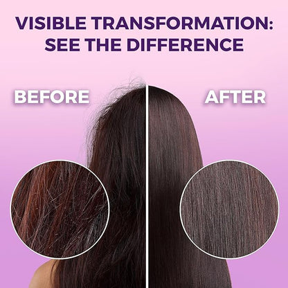 SOHLPLEX Bond Revive & Restore Treatment for Dry Damaged Hair, Deep Conditioning Mask for Frizzy & Damaged Strands. Moisturizes & Strengthens. Vitamins B3, B5, B7, C & E.Vegan & Cruelty-Free-6.76 FlOz
