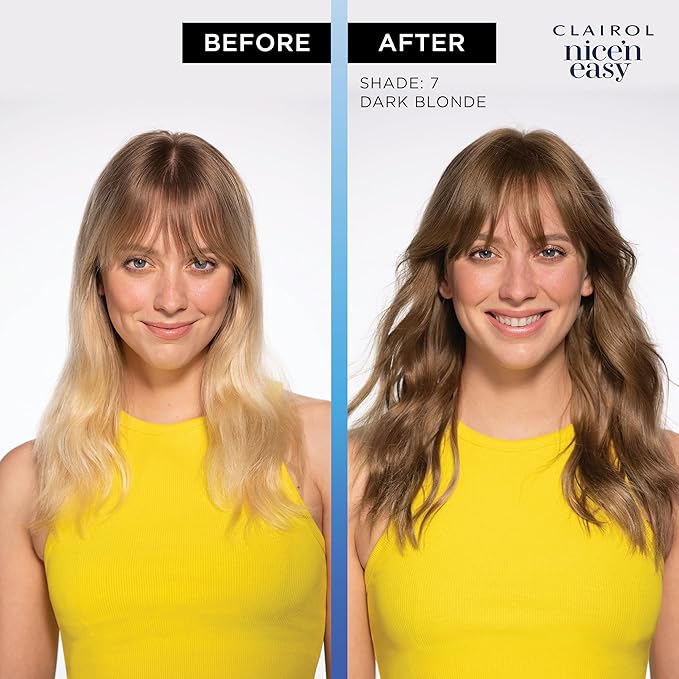 Clairol Nice'n Easy Permanent Hair Dye, 6 Light Brown Hair Color, Pack of 1