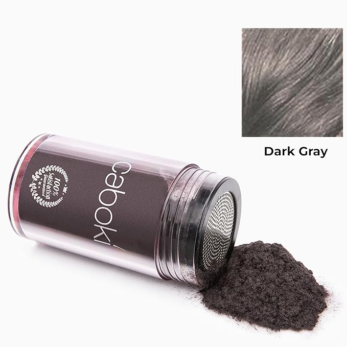 Caboki Hair Loss Concealer, 90-day supply, Dark Gray