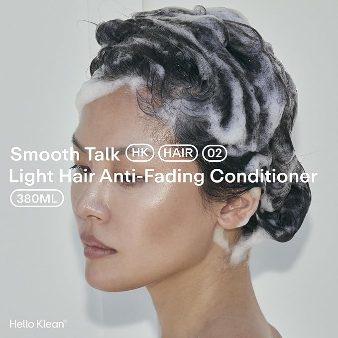 Smooth Talk Light Hair Anti-Fading Conditioner - Hydrates & Repairs to Reverse Damage Caused by Hard Water - Prevent Color Fade & Protect Against Yellow Tones - With UV Protection