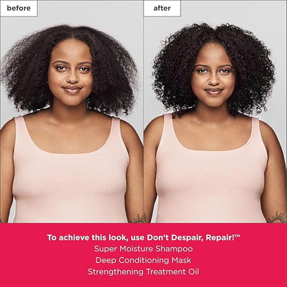 Briogeo Don't Despair, Repair! Strengthening Treatment Oil, Hair Oil Treatment for Dry, Damaged Hair, Helps Seal Split Ends, Enhances Shine, Hydrates, Nourishes, Vegan, Cruelty-Free, 1 fl oz
