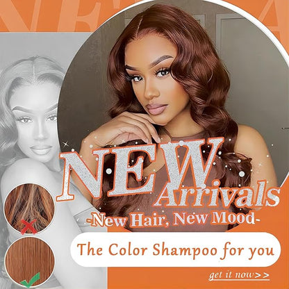 Black Hair Dye Shampoo 3-In-1, Instant Gray Hair Coverage in Minutes-Long Lasting Argan Oil Herbal Hair Color Shampoo champu con tinte para canas 500ml