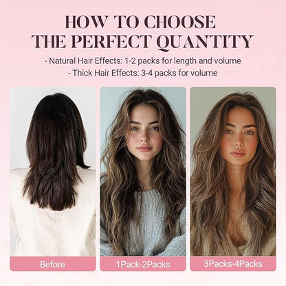 MAXITA I Tip Hair Extensions Human Hair,50g/50s Chocolate Brown 24 Inch Comfortable Wear, Invisible & Natural Cold Fusion, 100% Remy Human Hair Itip Keratin Hair Extensions