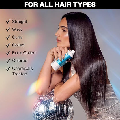 IGK - Disco Disco - Clear Gloss Finishing Hair Spray - Moisturizes, Adds Shine & Enhances Color - No Greasy Residue - 5.3oz