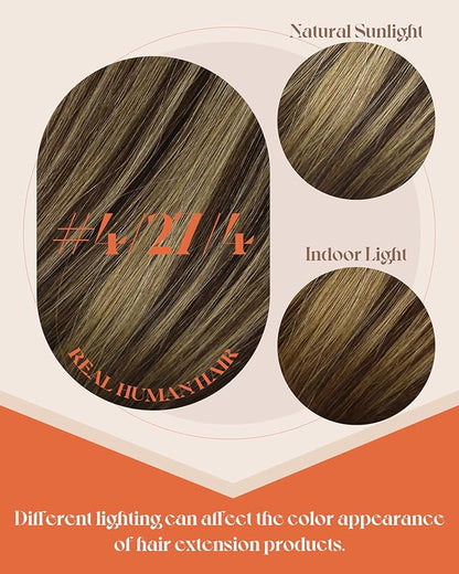 Sunny Hair I Tip Hair Extensions Human Hair Balayage Brown I Tip Hair Extensions Medium Brown Fading to Caramel Blonde Mix Brown Balayage Itip Human Hair Extensions Radiate Vitality 14inch 50g