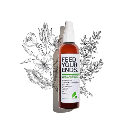 Yarok - Feed Your Ends Leave In Conditioner - Moisturize, Detangle & Protect - Hydrating & Nourishing - For Shiny, Smooth, Soft Hair - 100% Vegan - Gluten, Sulfate, Paraben & Cruelty Free - 8oz