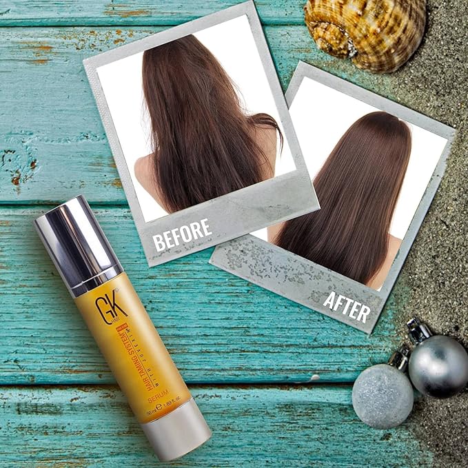 GK HAIR Hemp Shampoo and Conditioner Sets Hydrating Strengthening Color Treated Damaged Repair Provides Nourishing & Shine Natural Organic Vegan Sulfate Paraben Free (Trio)