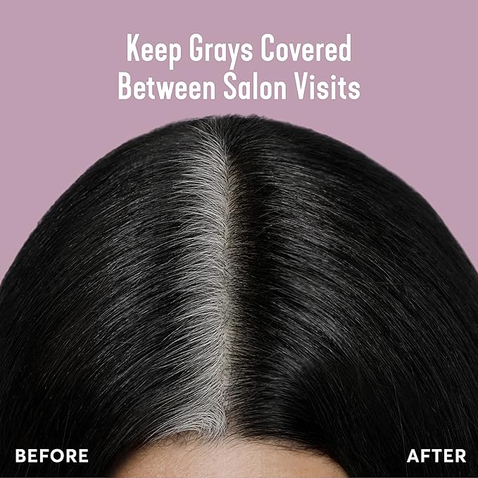 Madison Reed Root Perfection Permanent Root Touch Up, Black 3N Corato, 10 Minutes for 100% Gray Root Coverage, Ammonia-Free Hair Dye, Two Applications