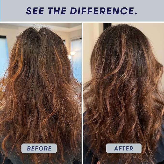 HiBAR - Moisturize Fragrance-Free Shampoo & Conditioner Set - For Dry, Frizzy Hair -Nourish & Hydrate -Coconut Oil & Vitamin B5 -Plastic, Soap, Paraben & Sulfate-Free -Color Safe & Vegan -2 Solid Bars