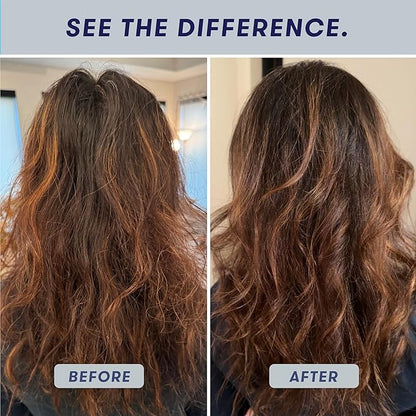 HiBAR - Moisturize Fragrance-Free Shampoo & Conditioner Set - For Dry, Frizzy Hair -Nourish & Hydrate -Coconut Oil & Vitamin B5 -Plastic, Soap, Paraben & Sulfate-Free -Color Safe & Vegan -2 Solid Bars